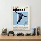 Kylian Mbappé Football Wall Art (SP1)