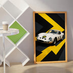 White Car Wall Art (SP11)