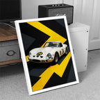 White Car Wall Art (SP11)