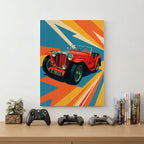 Red Car Wall Art (SP12)