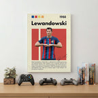 Robert Lewandowski Football Wall Art (SP14)