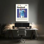 Erling Haaland Football Wall Art (SP15)