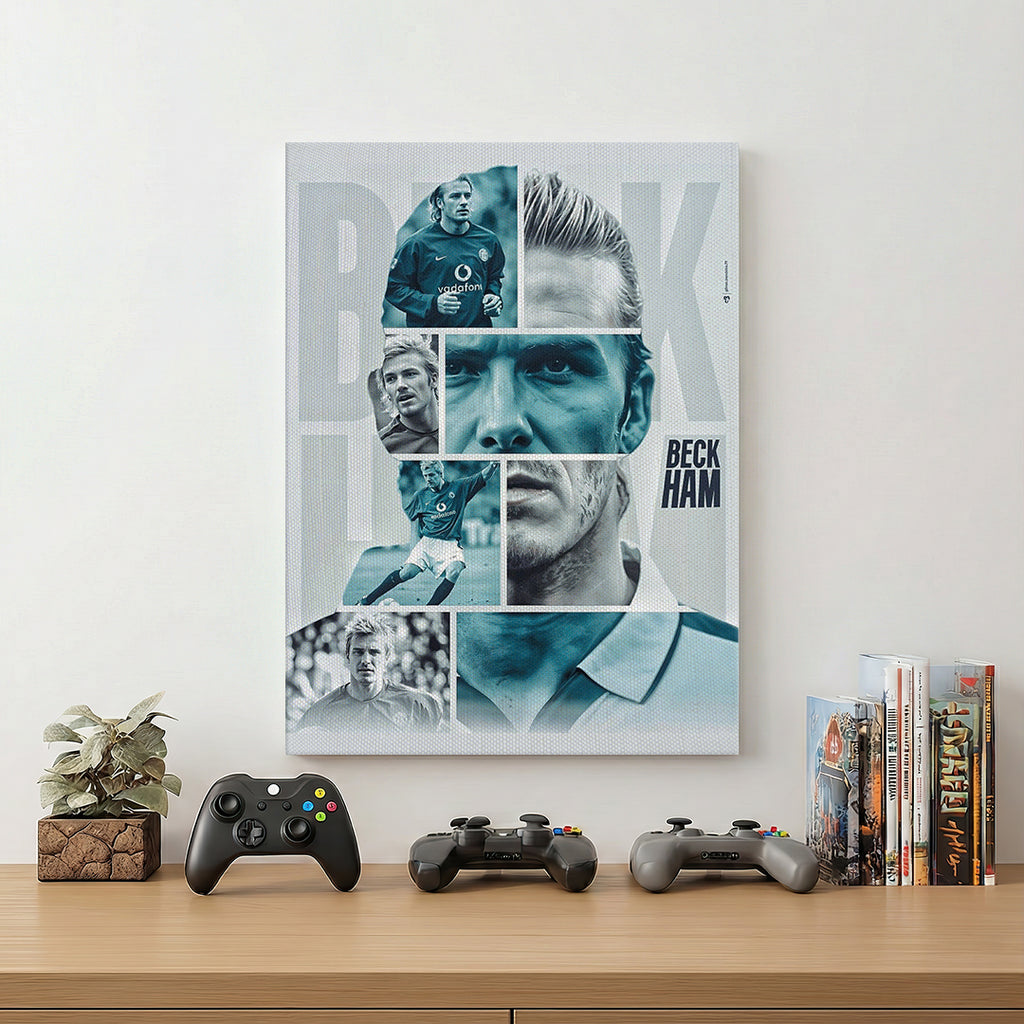 David Beckham Football Wall Art (SP17)