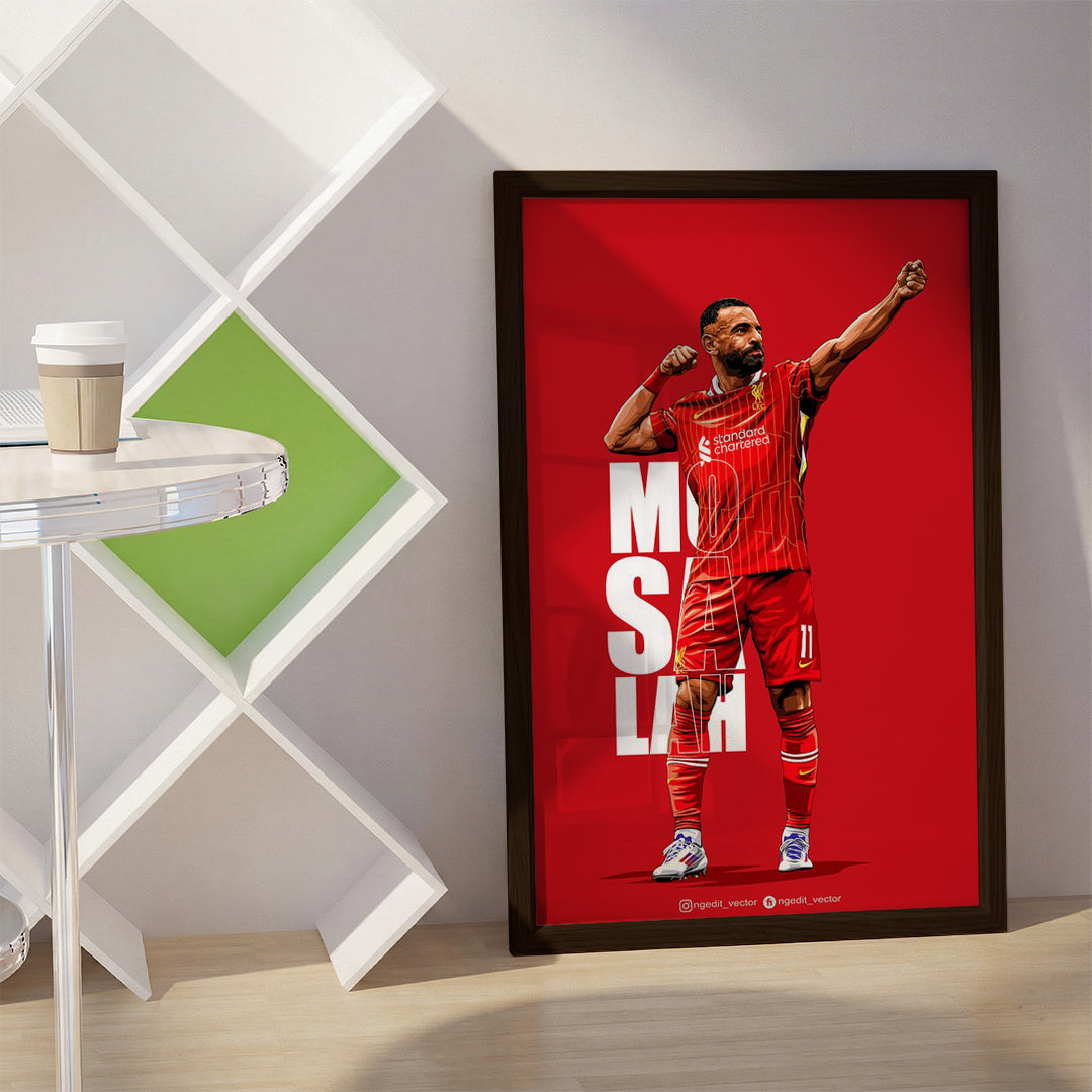 Mohamed Salah Football Wall Art (SP21)