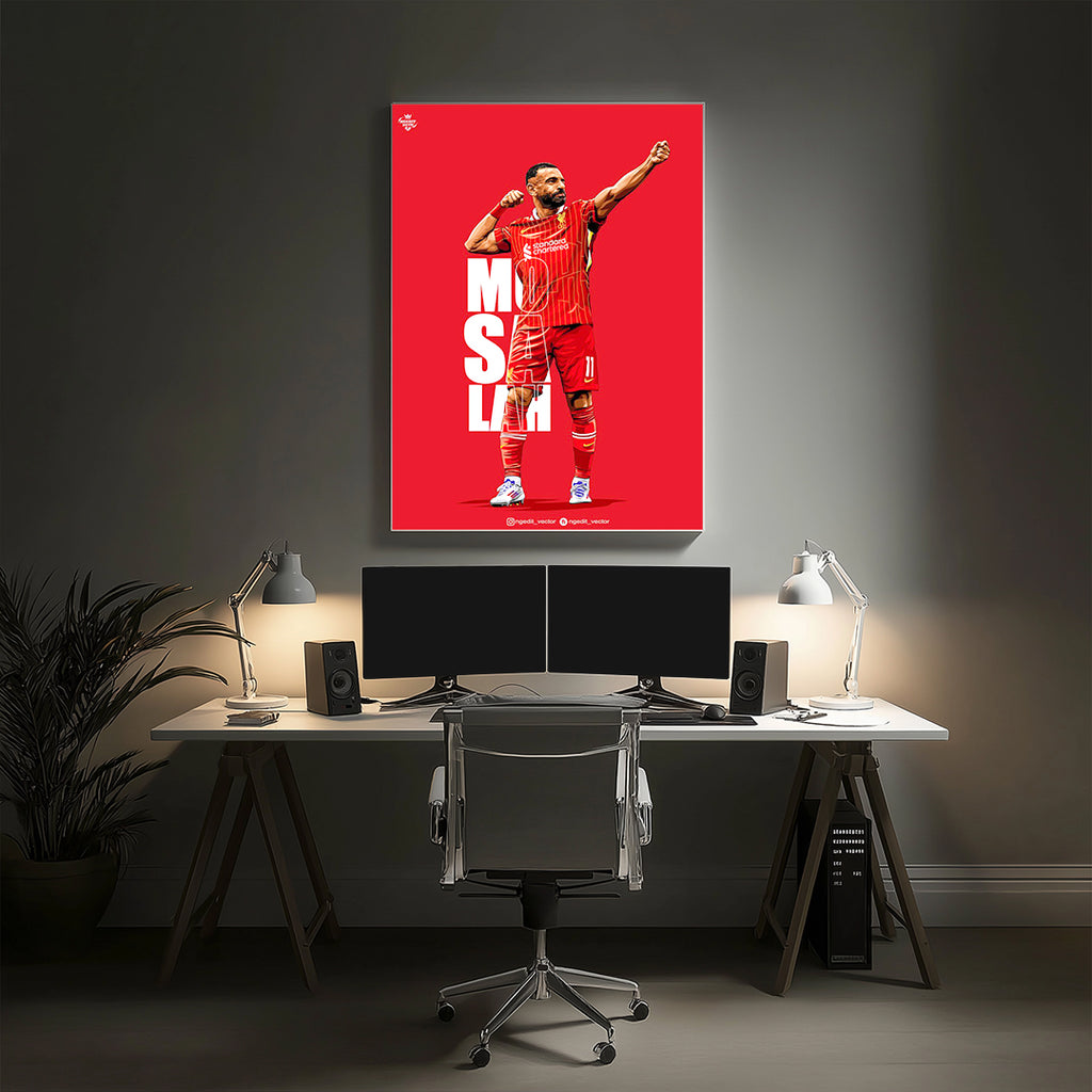 Mohamed Salah Football Wall Art (SP21)