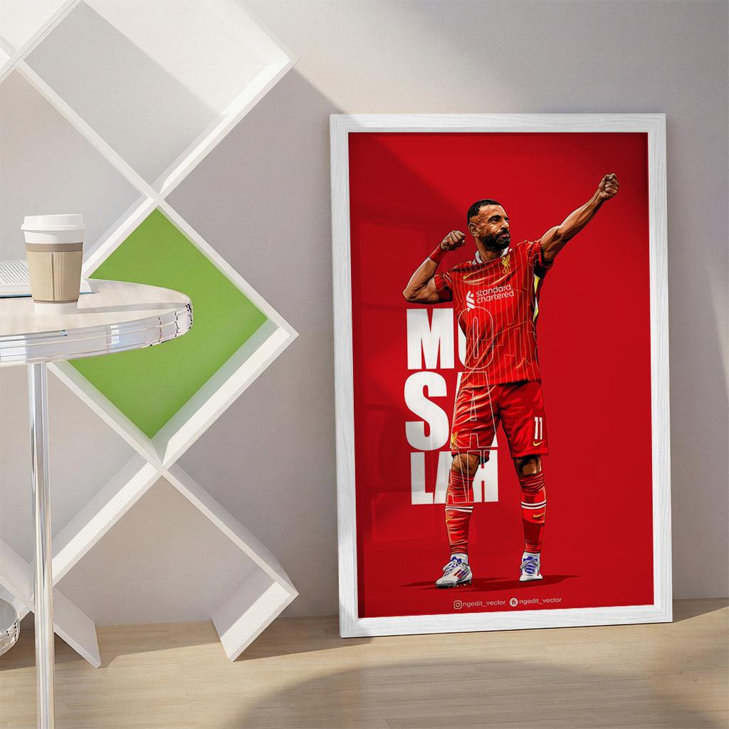 Mohamed Salah Football Wall Art (SP21)