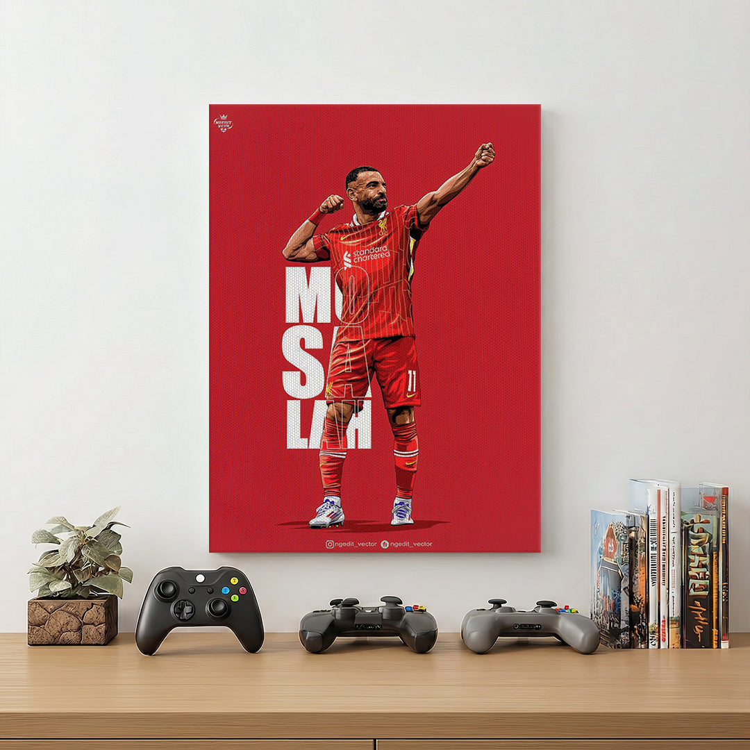 Mohamed Salah Football Wall Art (SP21)