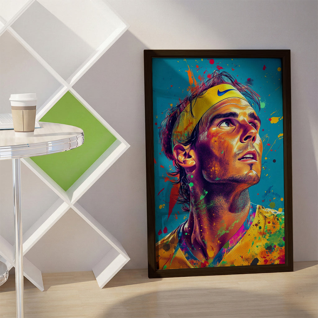 Rafael Nadal Tennis Wall Art (SP27)