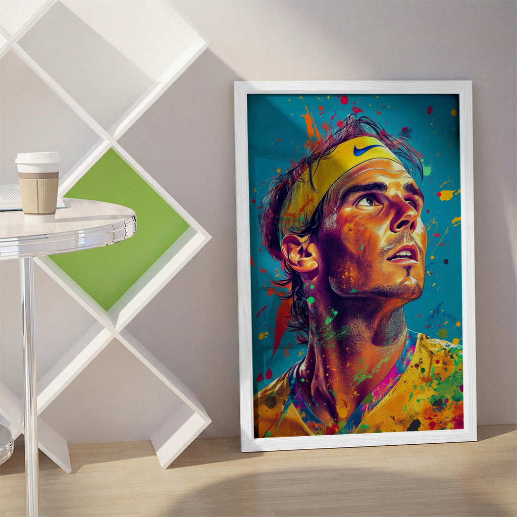 Rafael Nadal Tennis Wall Art (SP27)