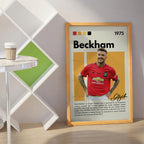 David Beckham Football Wall Art (SP28)