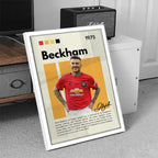 David Beckham Football Wall Art (SP28)
