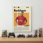 David Beckham Football Wall Art (SP28)
