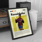 Ronaldinho Football Wall Art (SP29)
