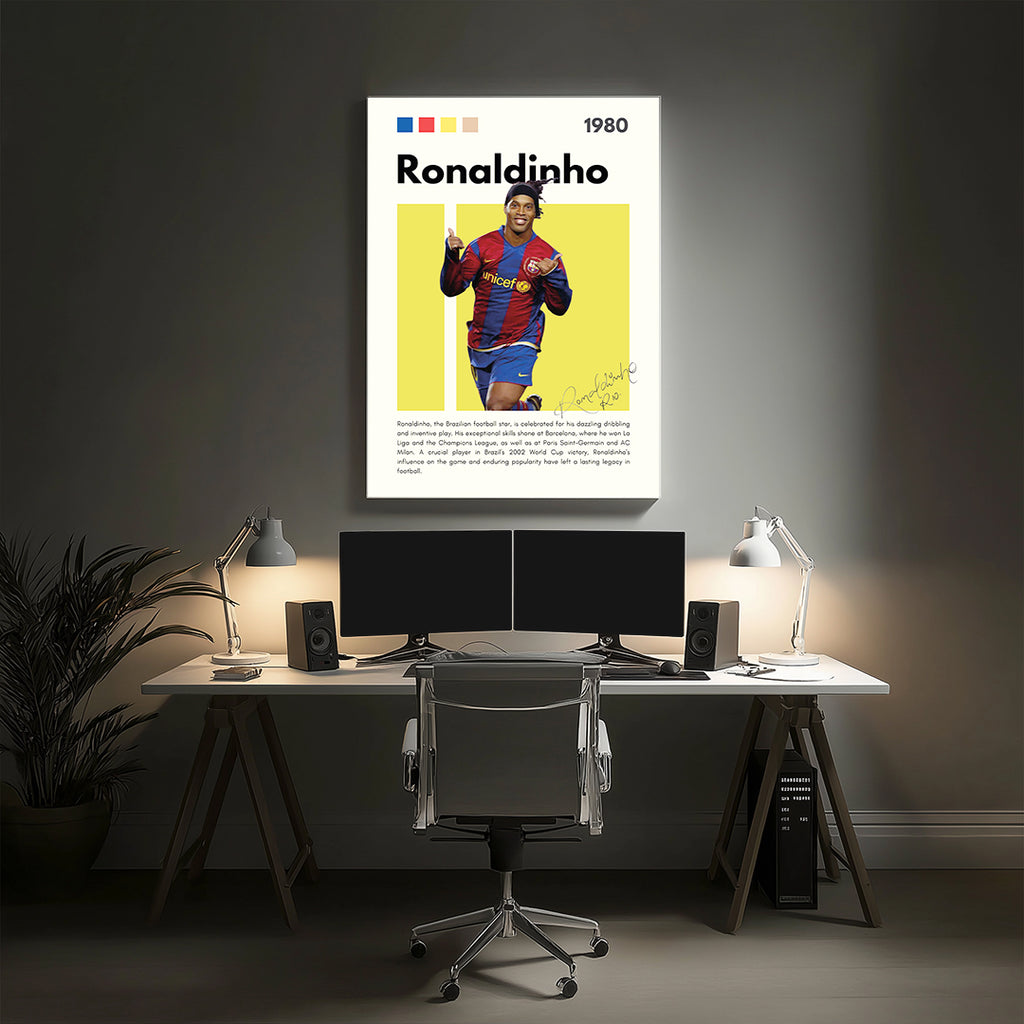 Ronaldinho Football Wall Art (SP29)