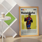 Ronaldinho Football Wall Art (SP29)