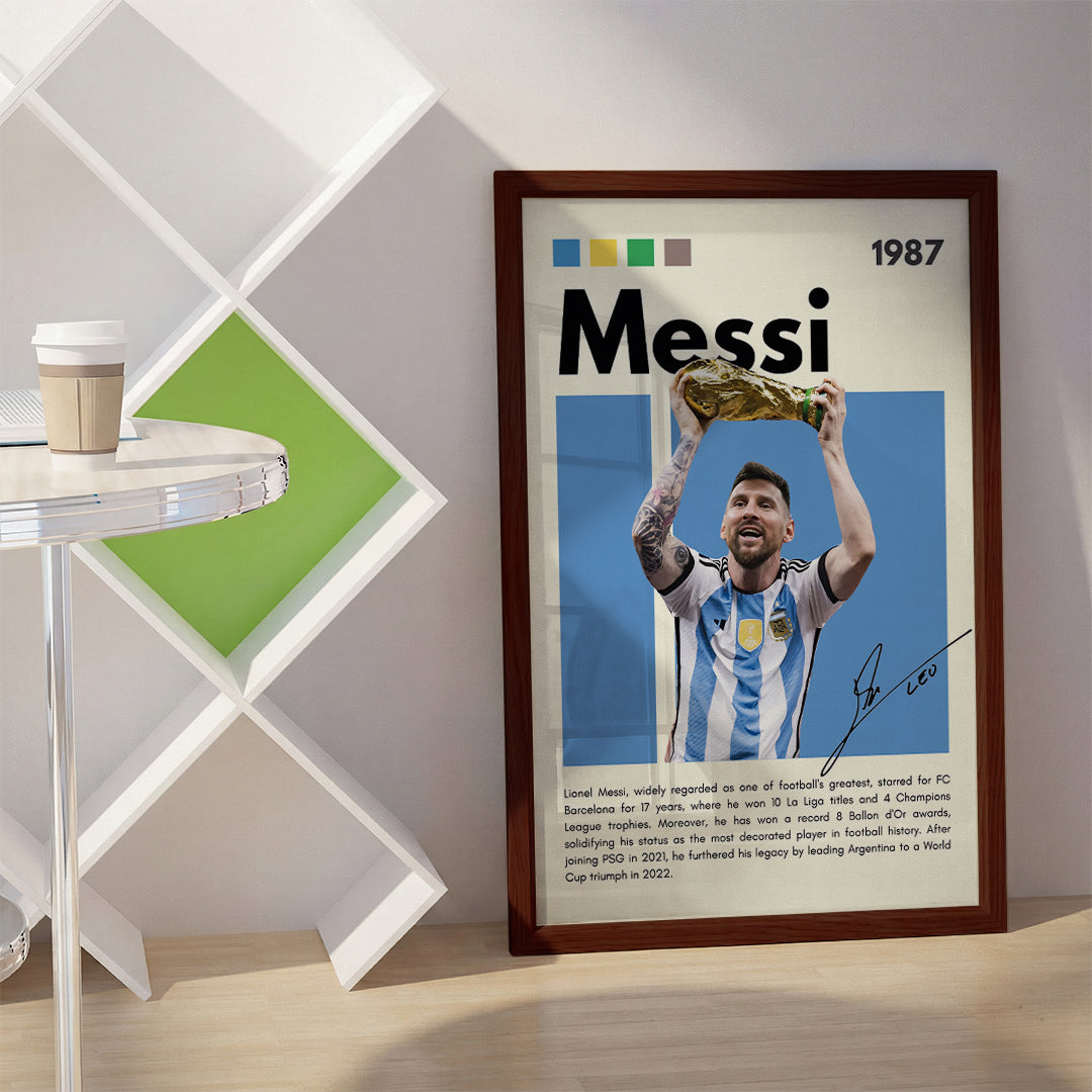 Lionel Messi Iconic Moment Football Wall Art (SP3)