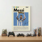 Lionel Messi Iconic Moment Football Wall Art (SP3)