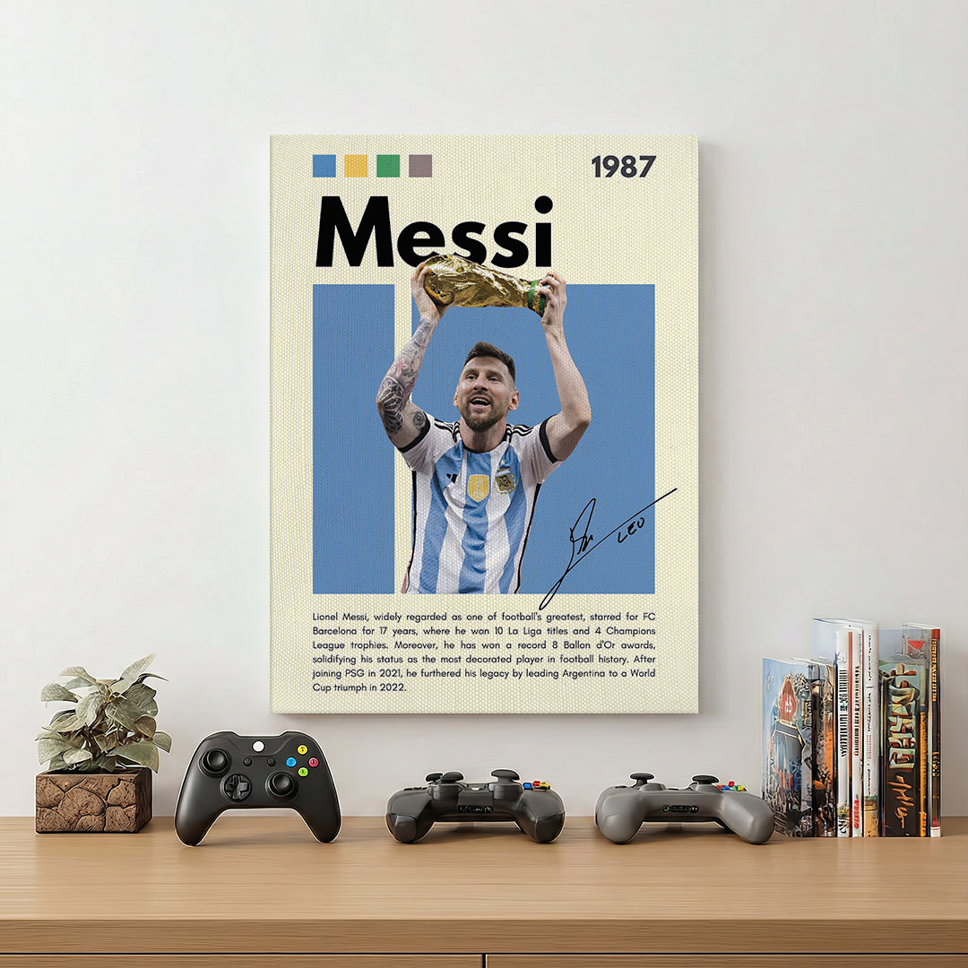 Lionel Messi Iconic Moment Football Wall Art (SP3)