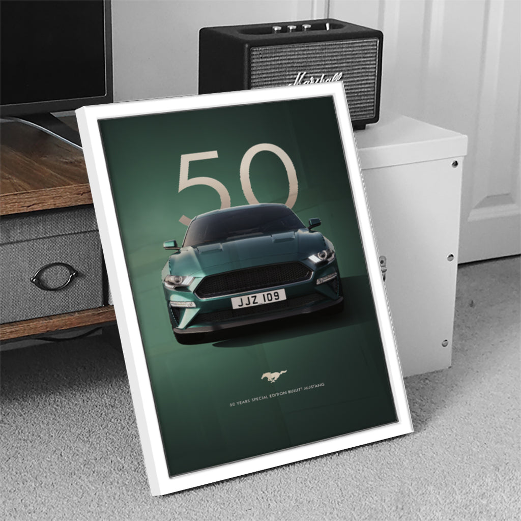 Green Sports Car Wall Art (SP31)