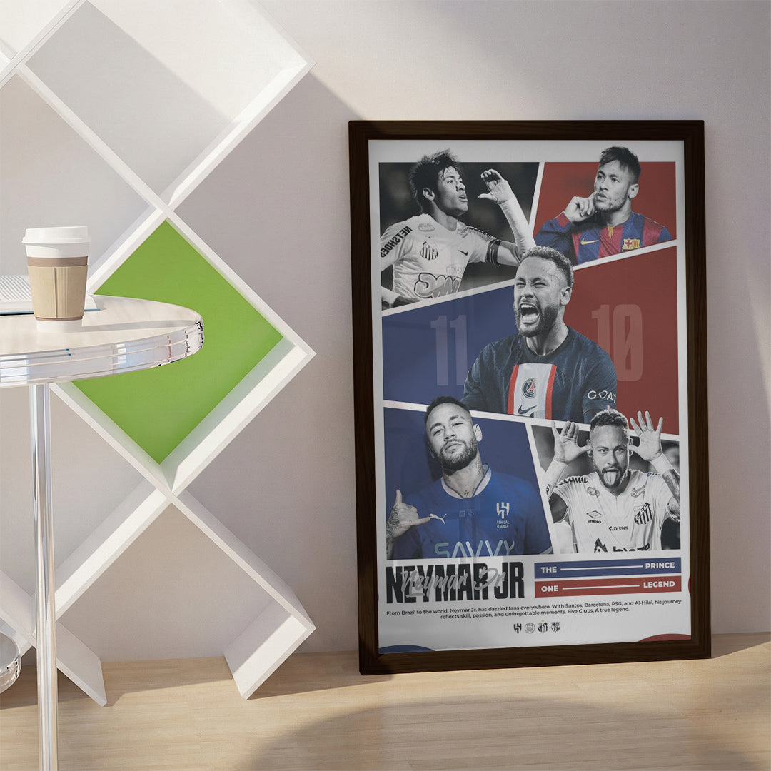 Neymar Football Wall Art (SP39)