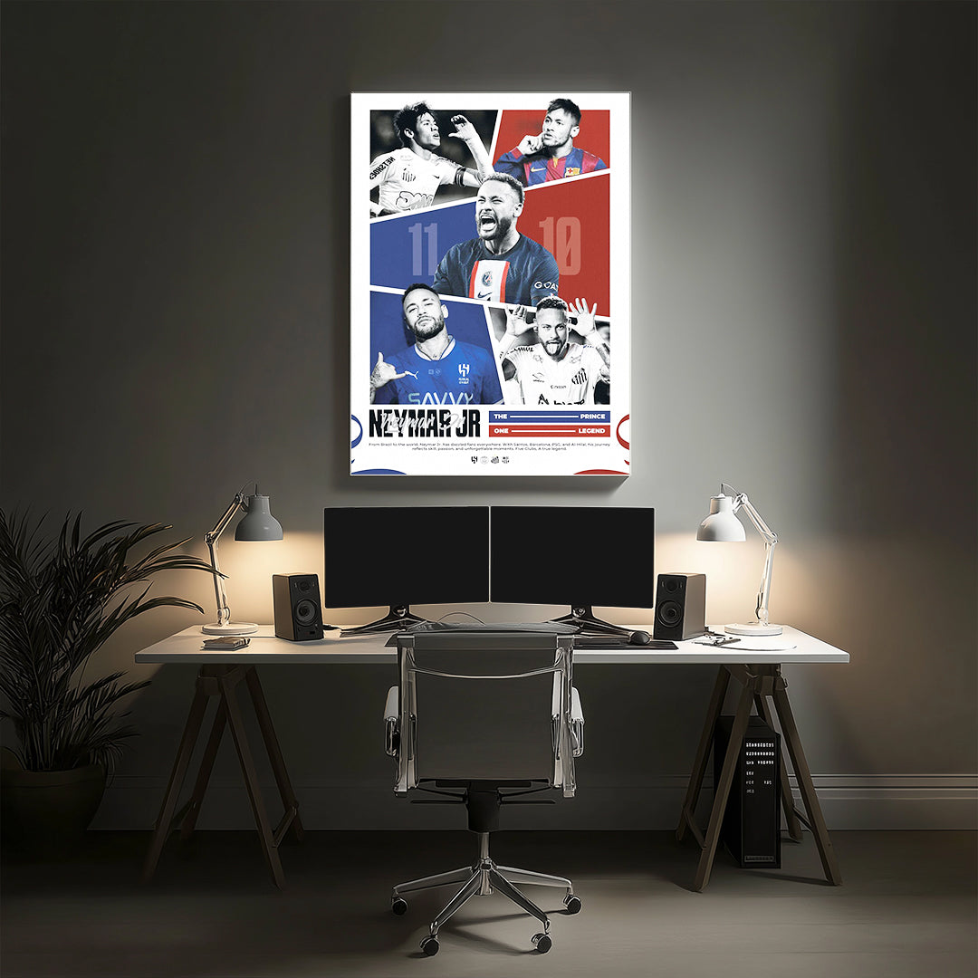 Neymar Football Wall Art (SP39)