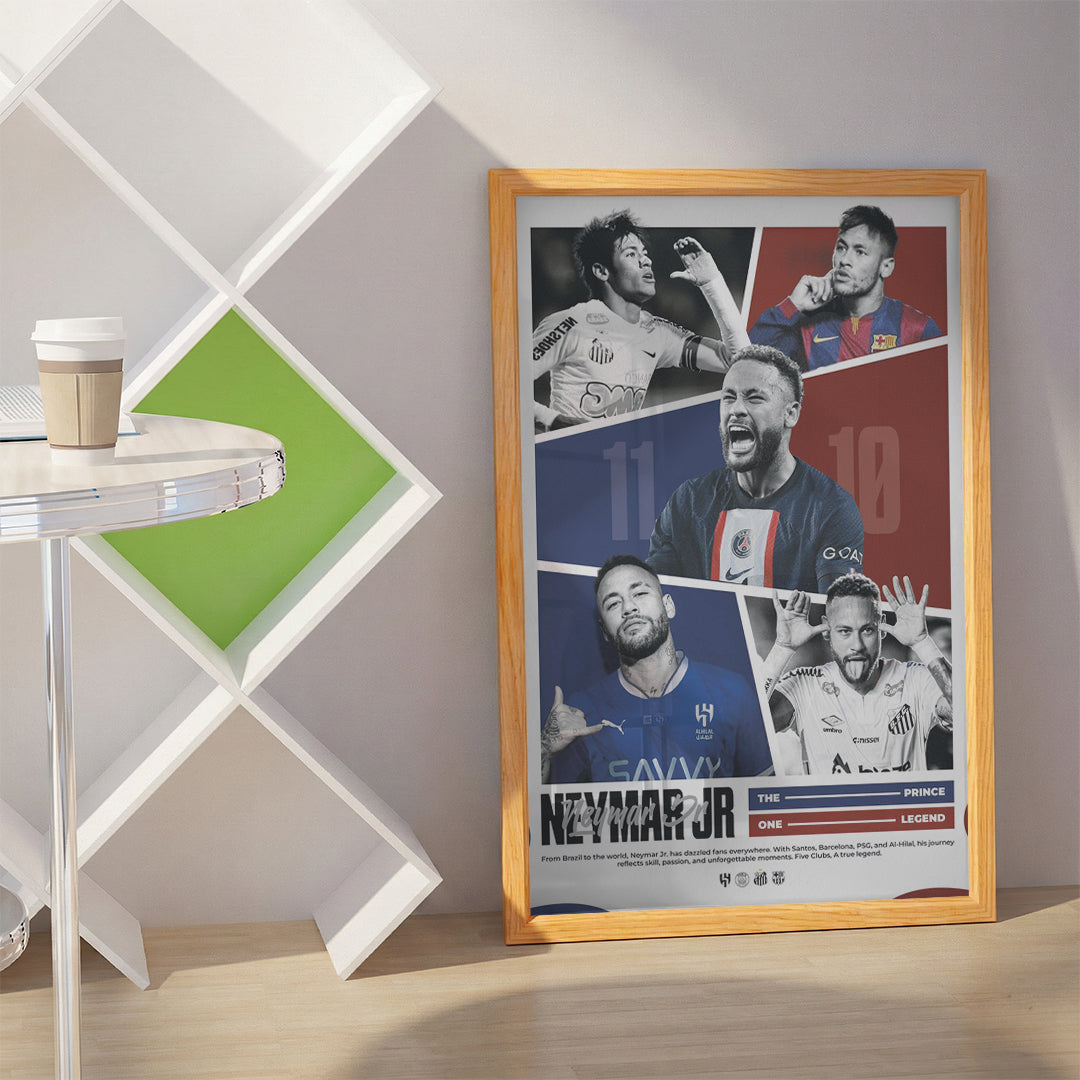 Neymar Football Wall Art (SP39)