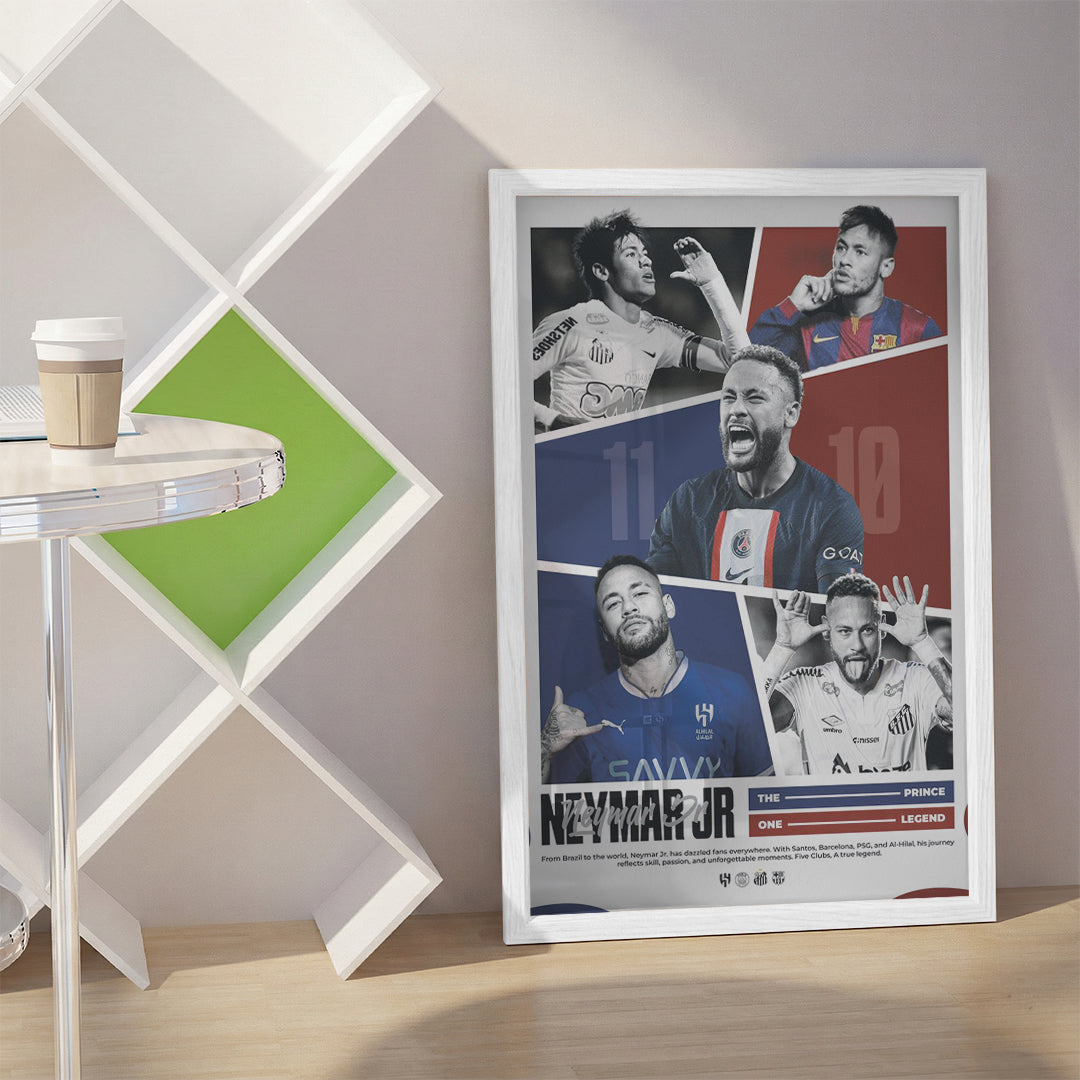 Neymar Football Wall Art (SP39)