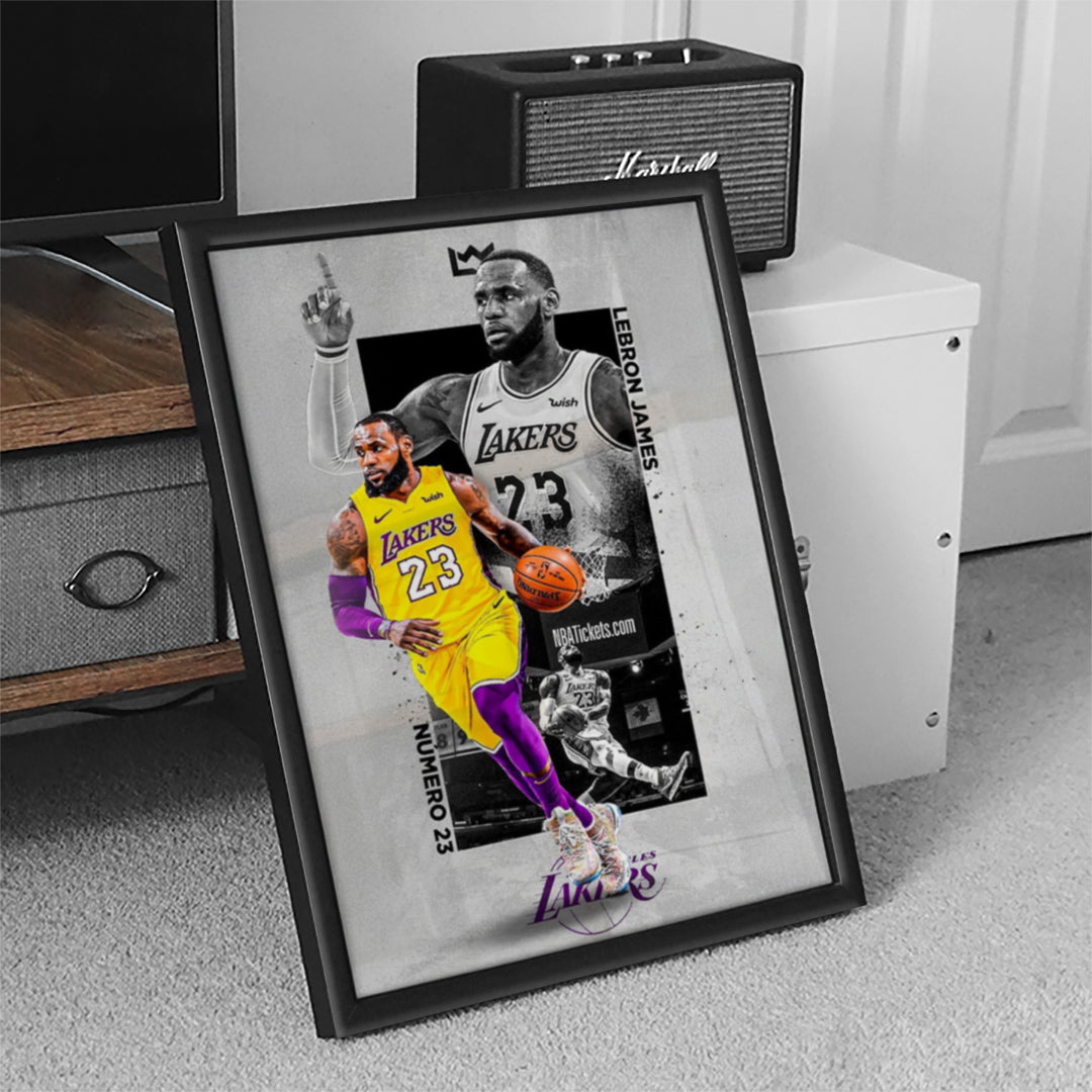 Lebron James Basketball Wall Art (SP41)