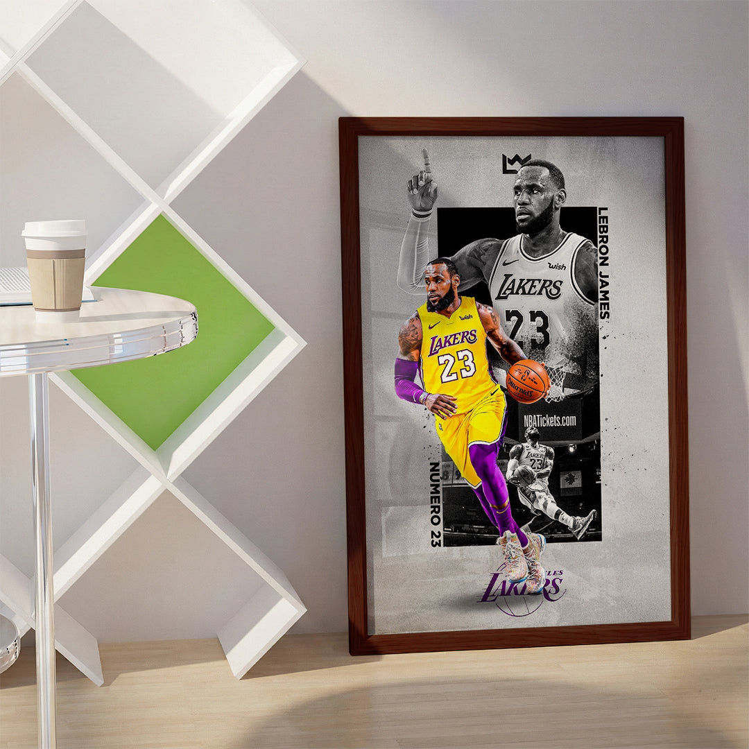 Lebron James Basketball Wall Art (SP41)