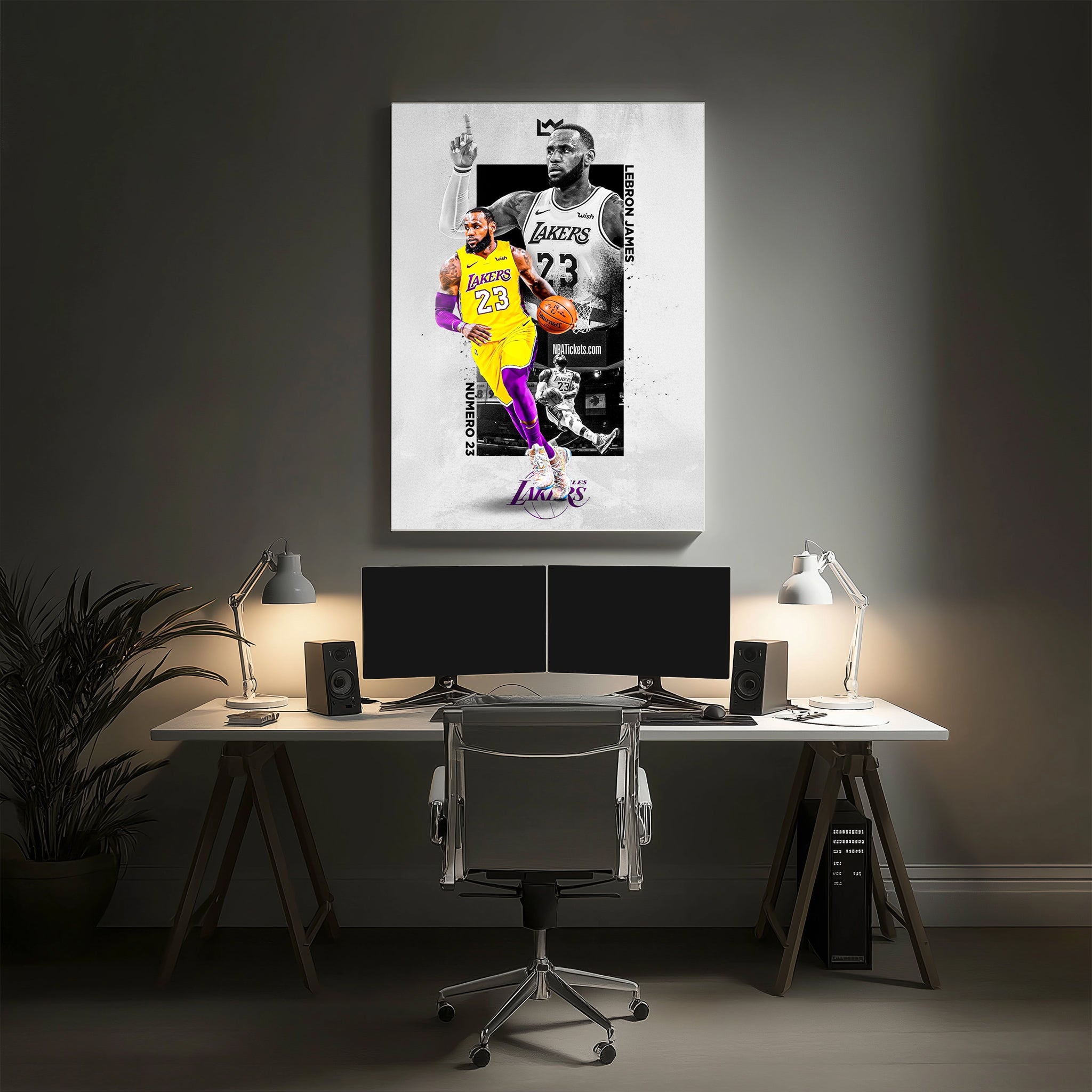 Lebron James Basketball Wall Art (SP41)
