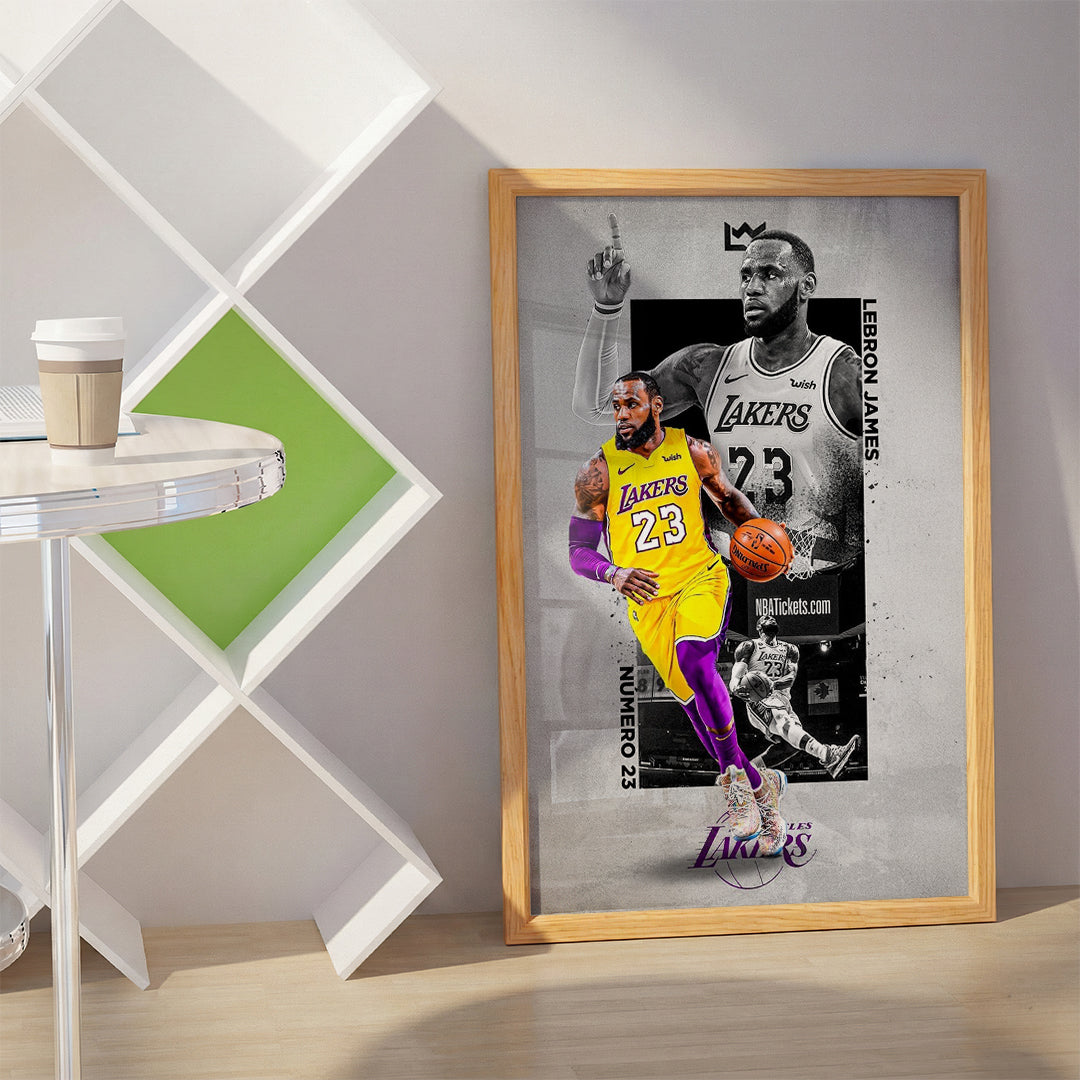 Lebron James Basketball Wall Art (SP41)