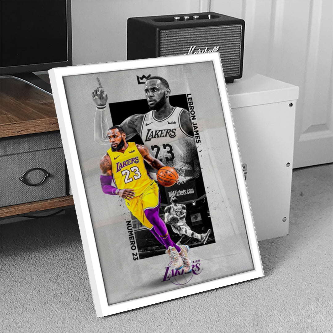 Lebron James Basketball Wall Art (SP41)