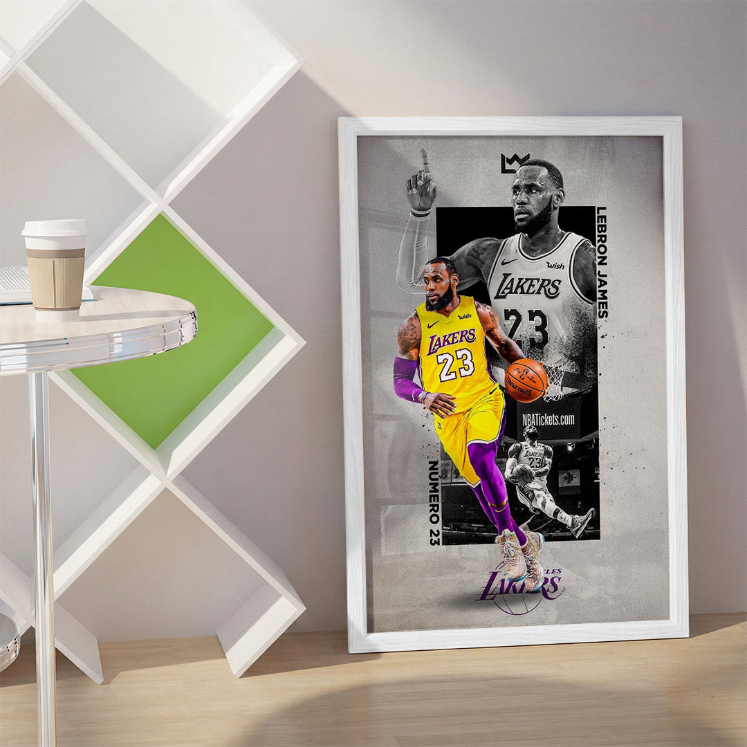 Lebron James Basketball Wall Art (SP41)