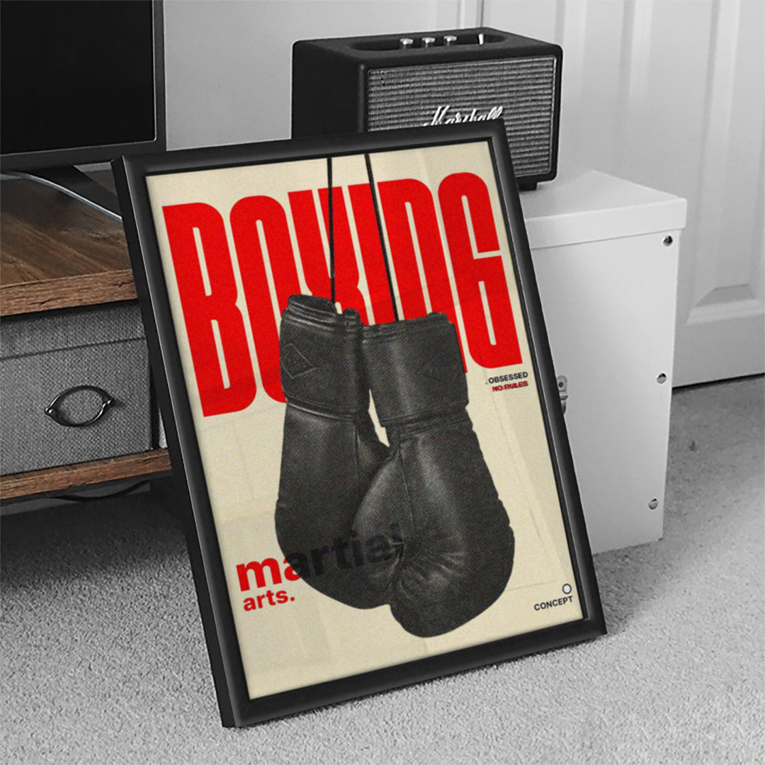 Boxing Gloves Wall Art (SP46)