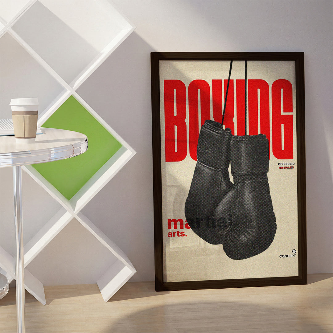 Boxing Gloves Wall Art (SP46)