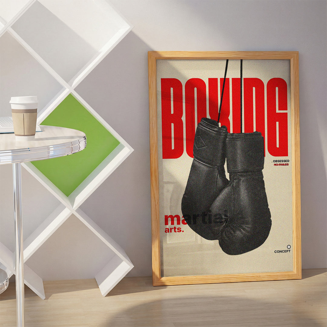Boxing Gloves Wall Art (SP46)