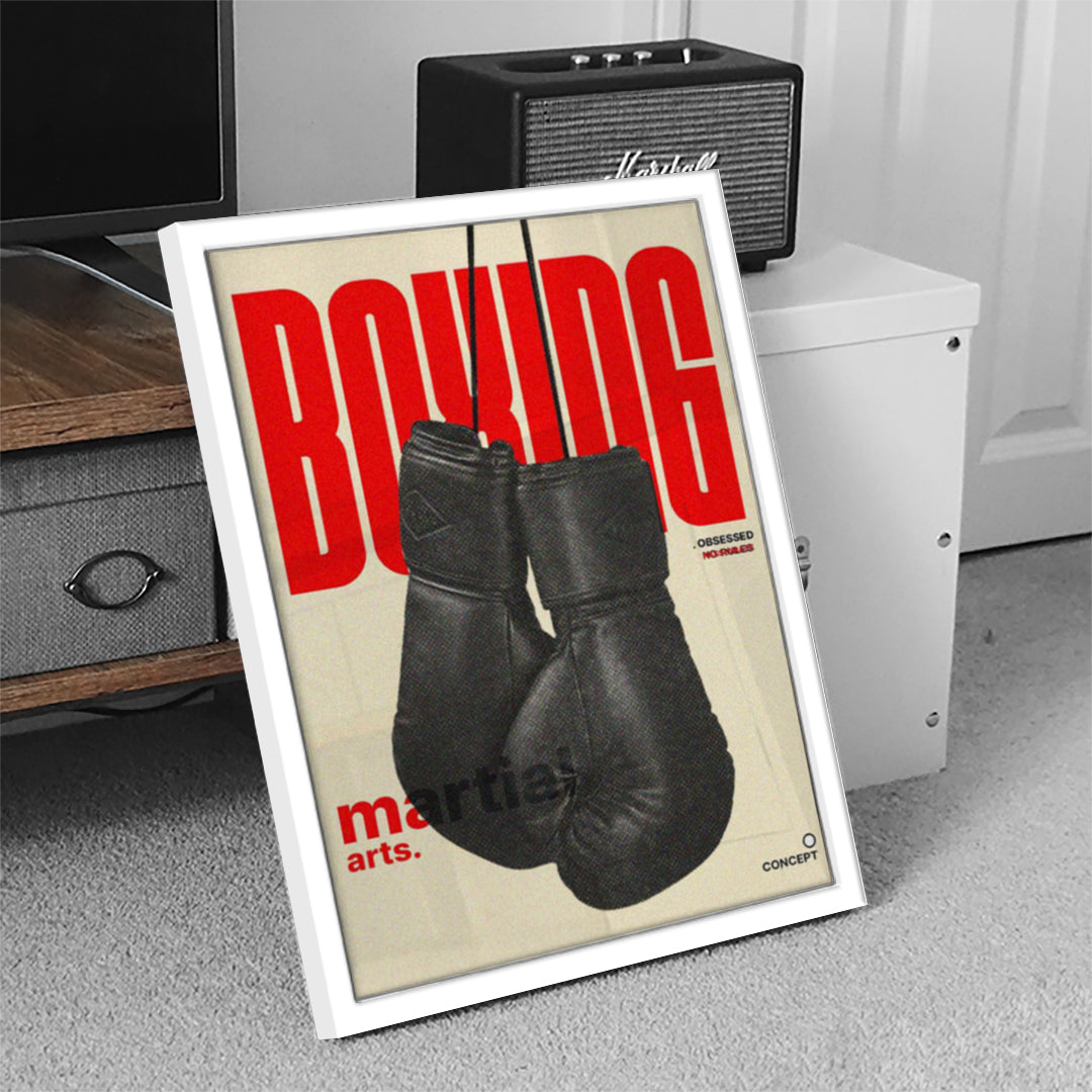 Boxing Gloves Wall Art (SP46)