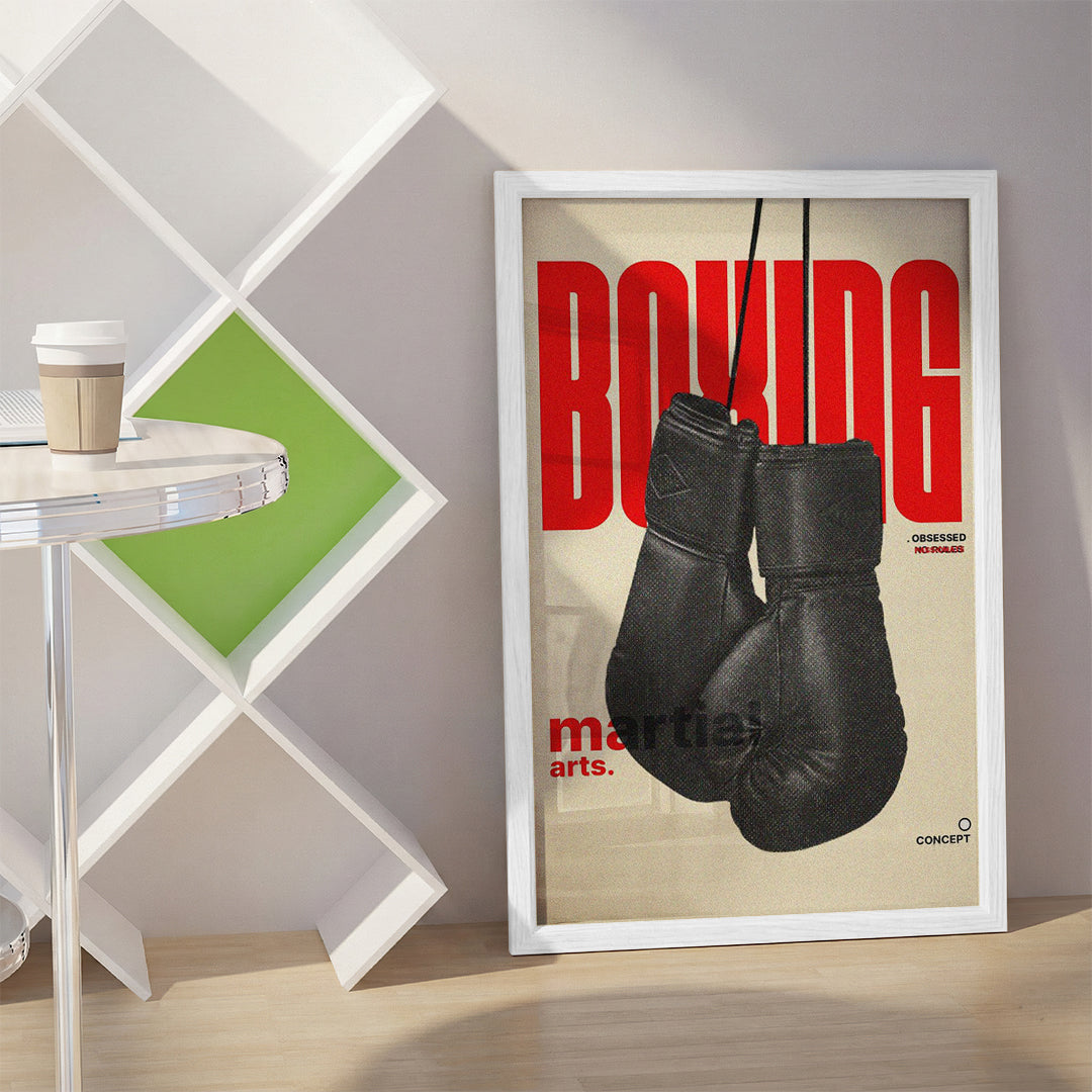 Boxing Gloves Wall Art (SP46)