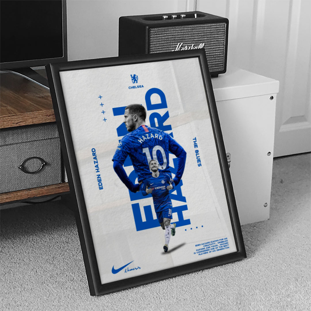 Hazard Football Wall Art (SP47)