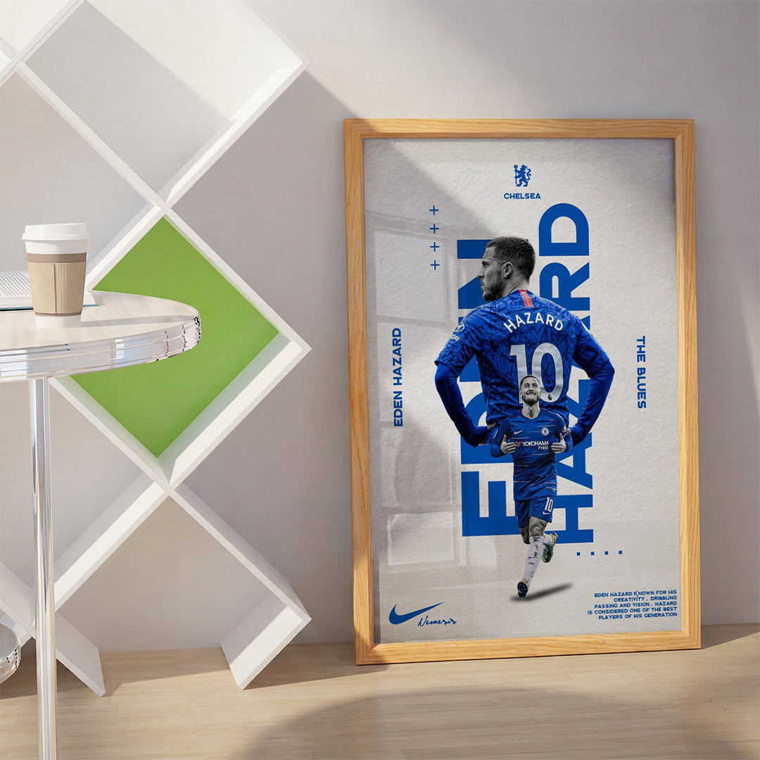 Hazard Football Wall Art (SP47)