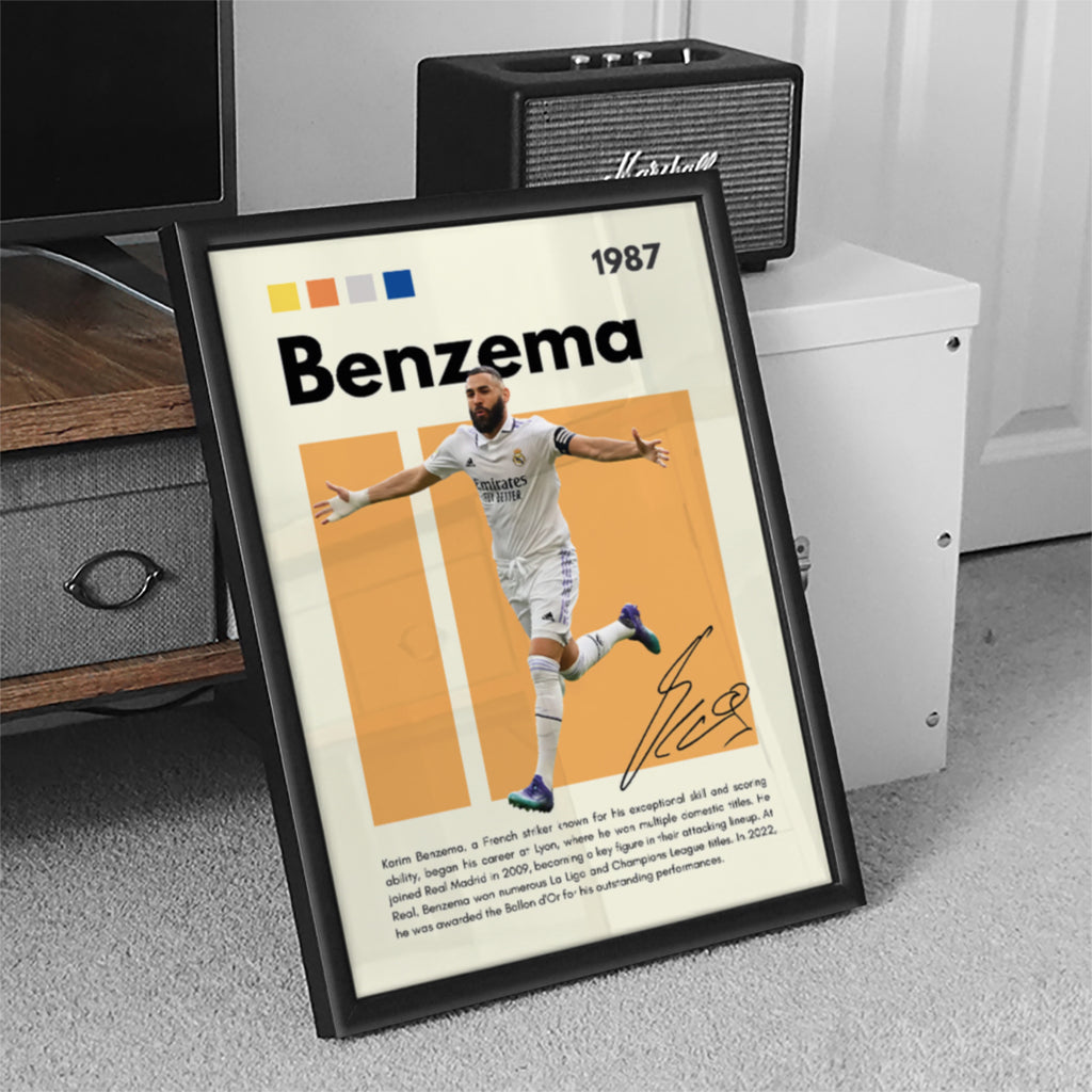 Karim Benzema Football Wall Art (SP5)