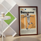 Karim Benzema Football Wall Art (SP5)