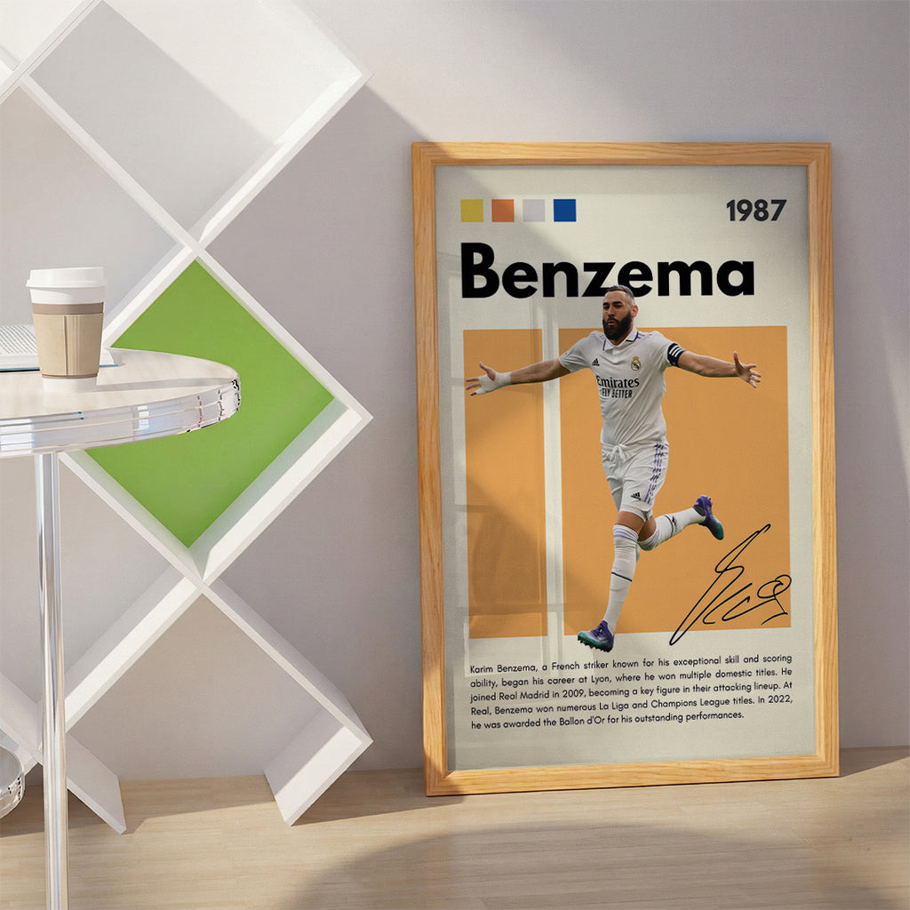Karim Benzema Football Wall Art (SP5)