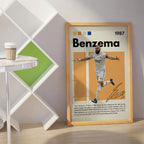 Karim Benzema Football Wall Art (SP5)
