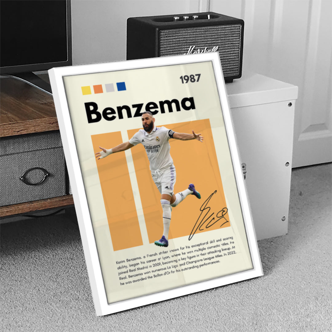 Karim Benzema Football Wall Art (SP5)