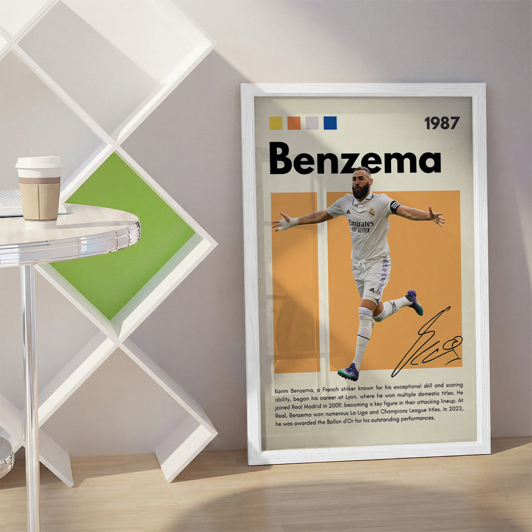 Karim Benzema Football Wall Art (SP5)