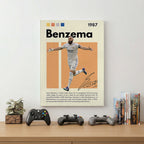Karim Benzema Football Wall Art (SP5)