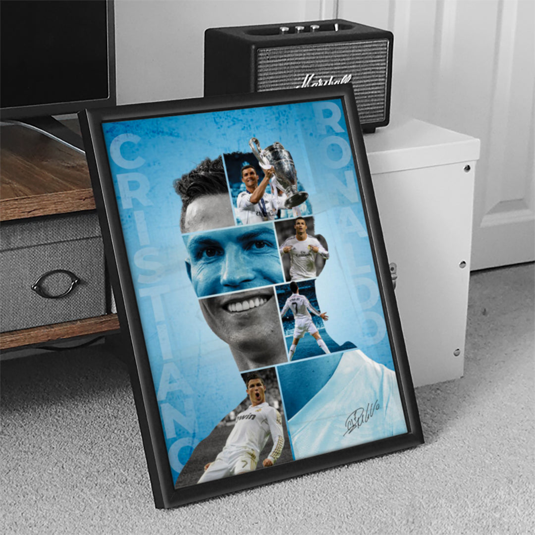 Cristiano Ronaldo Football Wall Art (SP50)