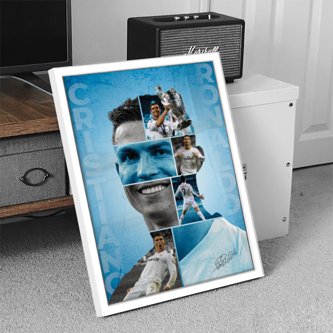 Cristiano Ronaldo Football Wall Art (SP50)