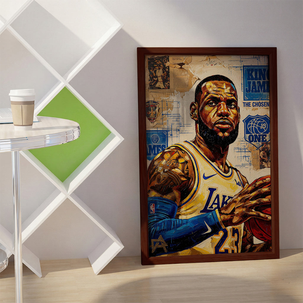 Lebron James Basketball Wall Art (SP52)